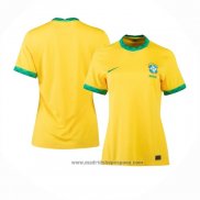 Camiseta Brasil 1ª Equipacion del Mujer 2020