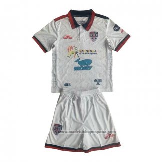 Camiseta Cagliari Calcio 2ª Equipacion del Nino 2023-2024