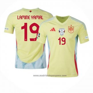 Camiseta Espana Jugador Lamine Yamal 2ª Equipacion del 2024