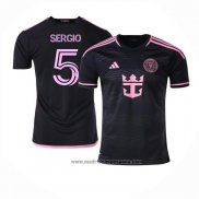 Camiseta Inter Miami Jugador Sergio 2ª Equipacion del 2024