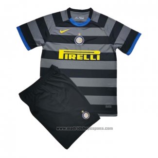 Camiseta 3ª Equipacion del Inter Milan Nino 2020-2021