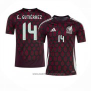 Camiseta Mexico Jugador E.Gutierrez 1ª Equipacion del 2024