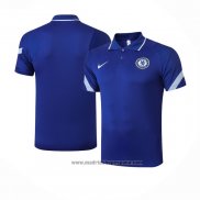 Camiseta Polo del Chelsea 2020-2021 Azul