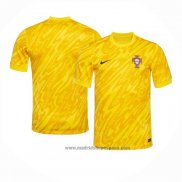 Camiseta Portugal Portero 2024 Amarillo