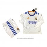 Camiseta Real Madrid 1ª Equipacion del Manga Larga Nino 2021-2022