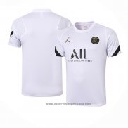 Camiseta de Entrenamiento Paris Saint-Germain Jordan 2020-2021 Blanco