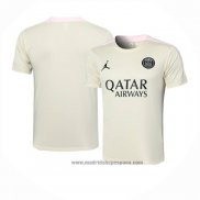 Camiseta de Entrenamiento Paris Saint-Germain Jordan 2024-2025 Amarillo