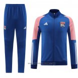 Chandal de Chaqueta del Lyon 202023-2024 Azul