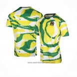 Tailandia Camiseta Olympique Marsella OM Africa 2021 Blanco Amarillo Verde