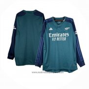 Camiseta Arsenal 3ª Equipacion del Manga Larga 2023-2024