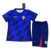 Camiseta Croacia 2ª Equipacion del Nino 2024