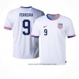 Camiseta Estados Unidos Jugador Ferreira 1ª Equipacion del 2024