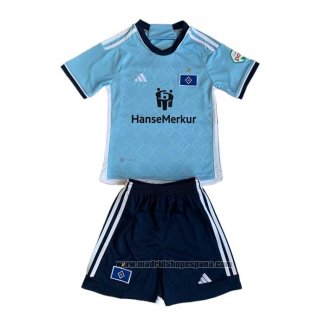 Camiseta Hamburger 2ª Equipacion del Nino 2023-2024