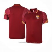 Camiseta Polo del Barcelona 2020-2021 Rojo
