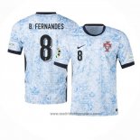 Camiseta Portugal Jugador B.Fernandes 2ª Equipacion del 2024