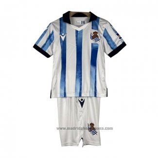 Camiseta Real Sociedad 1ª Equipacion del Nino 2023-2024