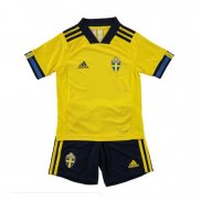 Camiseta 1ª Equipacion del Suecia Nino 2020-2021