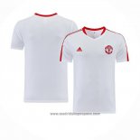 Camiseta de Entrenamiento Manchester United 202023-2024 Blanco
