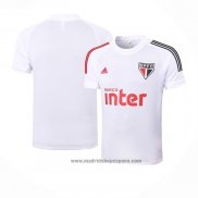 Camiseta de Entrenamiento Sao Paulo 2020-2021 Blanco