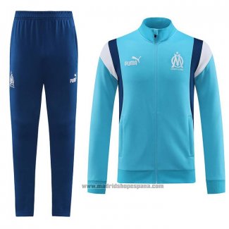 Chandal de Chaqueta del Olympique Marsella 202023-2024 Azul