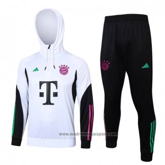 Chandal de Sudadera del Bayern Munich Nino 202023-2024 Blanco