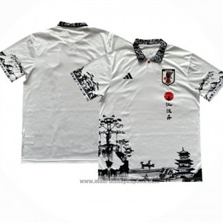 Tailandia Camiseta Japon Anime 2024-2025 Negro y Blanco