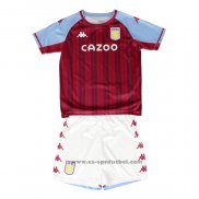 Camiseta Aston Villa 1ª Equipacion del Nino 2021-2022