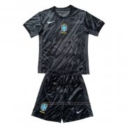 Camiseta Brasil Portero 2ª Equipacion del Nino 2024