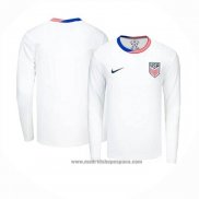 Camiseta Estados Unidos 1ª Equipacion del Manga Larga 2024