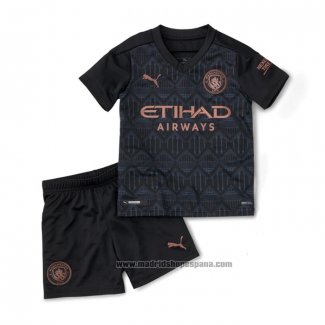 Camiseta 2ª Equipacion del Manchester City Nino 2020-2021