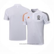 Camiseta Polo del Manchester United 2021-2022 Blanco