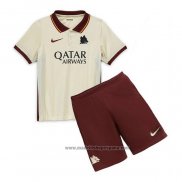 Camiseta 2ª Equipacion del Roma Nino 2020-2021