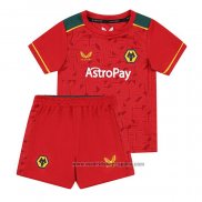 Camiseta Wolves 2ª Equipacion del Nino 2023-2024