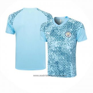 Camiseta de Entrenamiento Manchester City 2023-2024 Azul