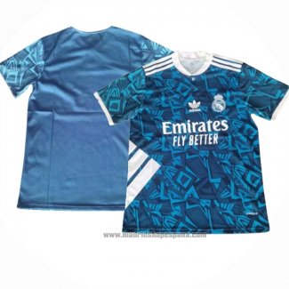 Camiseta de Entrenamiento Real Madrid 2021 Azul