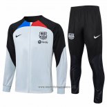 Chandal de Chaqueta del Barcelona 202023-2024 Gris