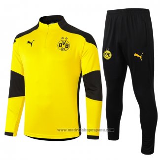 Chandal de Sudadera del Borussia Dortmund 2020-2021 Amarillo