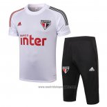 Chandal del Sao Paulo Manga Corta 2020-2021 Blanco