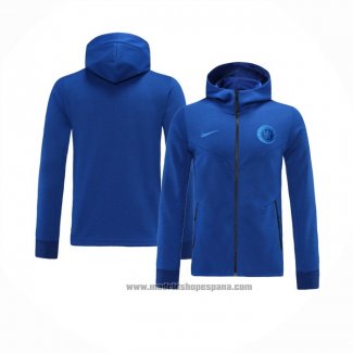 Chaqueta con Capucha del Chelsea 2020-2021 Azul