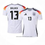 Camiseta Alemania Jugador Ballack 1ª Equipacion del 2024