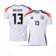 Camiseta Alemania Jugador Ballack 1ª Equipacion del 2024