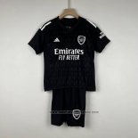 Camiseta Arsenal Portero Nino 2023-2024 Negro