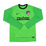 Camiseta Atletico Madrid Portero Manga Larga 2020-2021 Verde