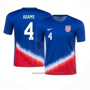 Camiseta Estados Unidos Jugador Adams 2ª Equipacion del 2024