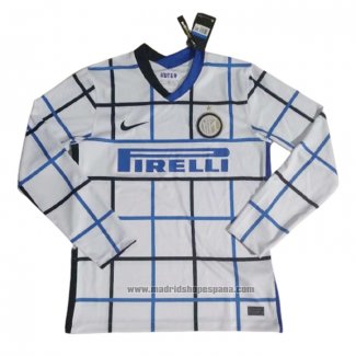 Camiseta 2ª Equipacion del Inter Milan Manga Larga 2020-2021