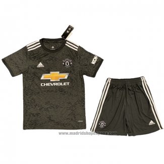 Camiseta 2ª Equipacion del Manchester United Nino 2020-2021