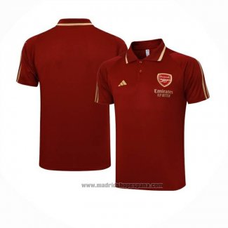 Camiseta Polo del Arsenal 2023-2024 Rojo