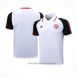 Camiseta Polo del Manchester United 2023-2024 Blanco