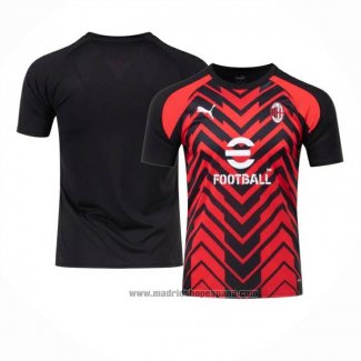 Camiseta Pre Partido del AC Milan 2023 Rojo