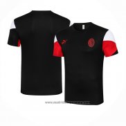 Camiseta de Entrenamiento AC Milan 2021-2022 Negro